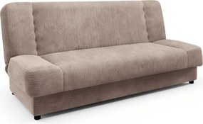 Kihúzható kanapé bézs színben sztruks kárpitozással - PIANO