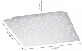 Leuchten Direkt 14671-55 - LED Dimmelhető lámpa SPARKLE LED/18W/230V + távirányító