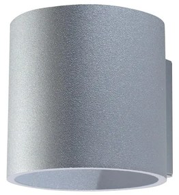 Roda szürke falilámpa - Sollux