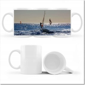 Nyomott mintás bögre Szörfözés Atlanti-óceán Víz