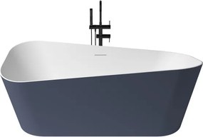 Sottovento szabadonálló kád_75x170_Cobalt/Blanco Mate