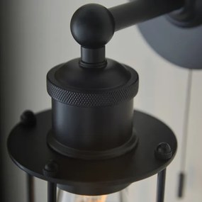 Endon 99948 - Fürdőszobai fali lámpatest CREW 1xE27/6W/230V IP44 fekete