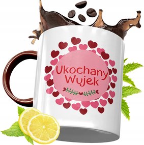 Bordó Bögre Bácsinak Születésnapi Ajándék fényképes nyomtatással