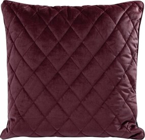 Párnahuzat velúr VELVET/27 45x45 bordó