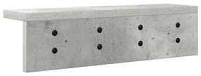 Fali Kabáthorog Beton szürke 40 x 10.5 x 10.5 cm Faanyag
