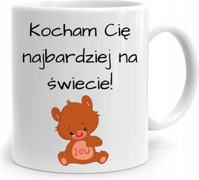 Bögre Ajándék A Feleség Barátnőjének Szeretlek fényképes nyomattal