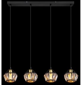 Globo 54359-4H - Csillár zsinóron LOIS 4xE14/40W/230V