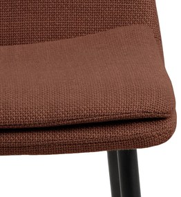 Terrakotta színű étkezőszék Becca – Actona