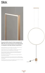 Redo 01-2134 - SLICK LED állólámpa 28W 230V fekete