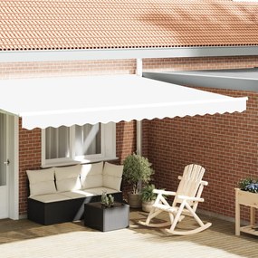 Napellenző Valance 4.5 m Kerethez Fehér 4.3x0.2 m