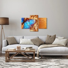 Kép - Kék pillangó (90x60 cm)