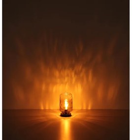 Globo 16046TS - Asztali lámpa DARINA 1xE27/60W/230V szürke