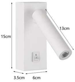 Brilagi - LED Fali spotlámpa MAYA LED/3W/230V 4000K fehér