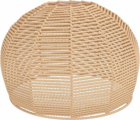 vidaXL vas és papír mennyezeti lámpaernyő Ø36 x 26 cm