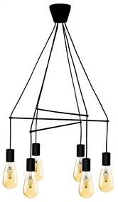 Prezent TWIG 17200 Függőlámpa 6x40W/E27 IP20