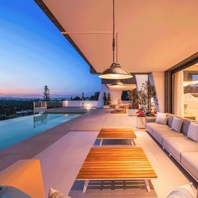 Aigostar - LED Napelemes csillár zsinóron LED/3,2V 3000K/4000K/6500K IP65 + távirányító