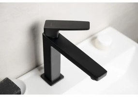 Sapho - Mosdó csaptelep TURSI 19 cm matt fekete