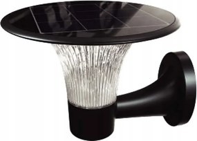 Kültéri LED-es napelemes kerti fali lámpa változtatható fényérzékelővel V-tac