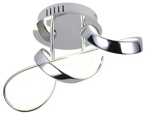 Ezüstszínű LED fali lámpa Padua – Trio