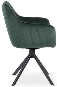 Forgó Étkezőszék Zöld Színben. MUMBAI