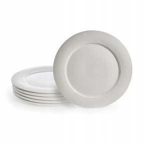 Tányérkészlet Tudor England, 6 darabos, 26 cm-es étkészlet Tudor England