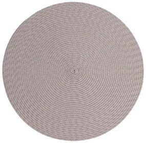 Round Chambray szürke kerek tányéralátét, ø 38 cm - Zic Zac