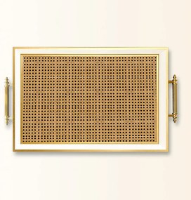 Üveg tálca, 38×24 cm – TPB9896