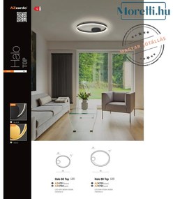Mennyezeti Lámpa Fekete HaloLED60cm AZZARDO 4701