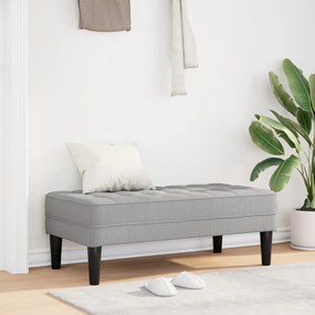 Padló szürke 113x57x39 cm szövet