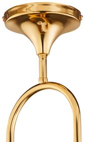 Jupiter 1940 - Felületre szerelhető csillár SELEN 2xG9/40W/230V sárgaréz