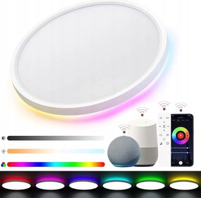 Mennyezeti Lámpa Rgbic Led kerek Nagy 30CM panel szoba