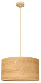 Csillár zsinóron ALBA 1xE27/15W/230V á. 45 cm barna