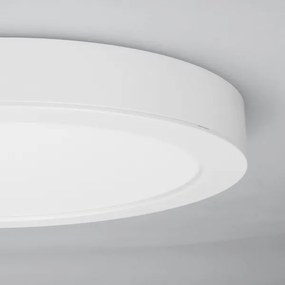 Solight WD244-W - 2 az 1-ben LED-panel 24W/230V 3000/4000/6000K, átmérő 30 cm, IP54, fehér
