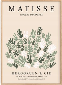 Poszter 50x70 Henri Matisse Levelek Paris 1953 PapĂr DĂ©coupĂ©s
