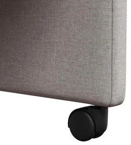 Kerekes Étkező Székek 2 pcs Tópszínű 57 x 66 x 94 cm szövet