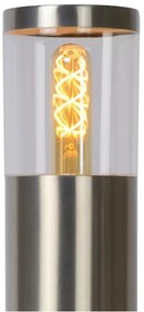 Lucide 14899/50/12 - Kültéri lámpa FEDOR 1xE27/40W/230V IP44 49 cm króm