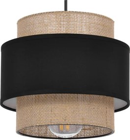 KAJA K-5230 GATO Fekete Színű Függeszték 1xE27 15W IP20