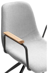 Világosszürke étkezőszék szett 2 db-os Tali – Marckeric