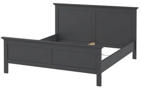 Szürke franciaágy 160x200 cm Paris – Tvilum