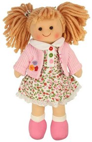 Bigjigs Toys Poppy rongybaba, 28 cm