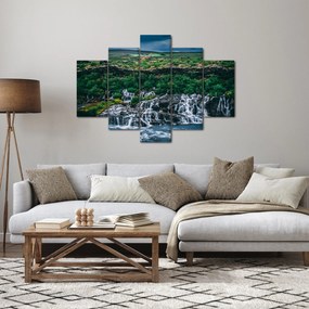 Vízesések képe a természetben (150x105 cm)
