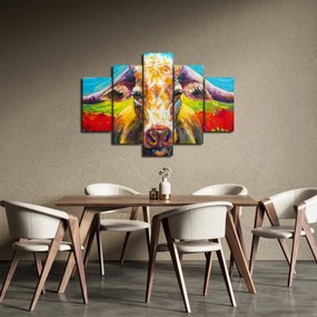 Kép - Festett tehén (150x105 cm)