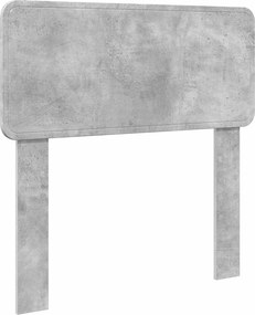 vidaXL Fejtámla Beton Szürke 100 cm Faanyag