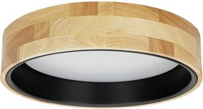 Italux modern skandináv mennyezeti lámpa campelo fehér fekete fa itxplf4350-20wwdbk4k