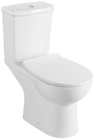 Sapho - kombinált WC kézi bidézuhannyal, hátsó kifolyással, kerámia/fehér