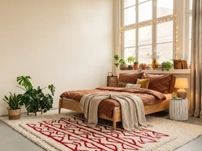 Pamut ágynemű CALMORA barna Ágyneműhuzat mérete: 2 ks 70 x 90 cm | 200 x 200 cm