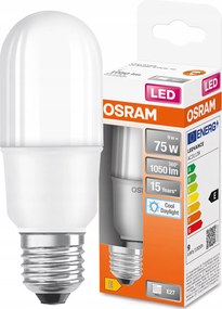Led izzó E27 10W 75W 1050lm 6500K 200° Osram