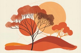 Poszter 86,4x56,8cm Az utolsó napsugarak