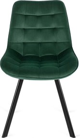 RICK szék, zöld, velúr