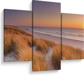 Kép - Strand naplementében (90x60 cm)